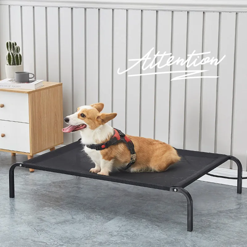 Cama elástica transpirable para perros, colchón desmontable a prueba de humedad, esterilla para perrera, accesorios para mascotas - imagen 3