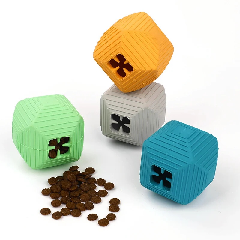 Bolas de goma para perros, juguetes para mascotas, resistencia a las mordeduras, Limpieza de dientes, molienda, productos para mascotas - imagen 3