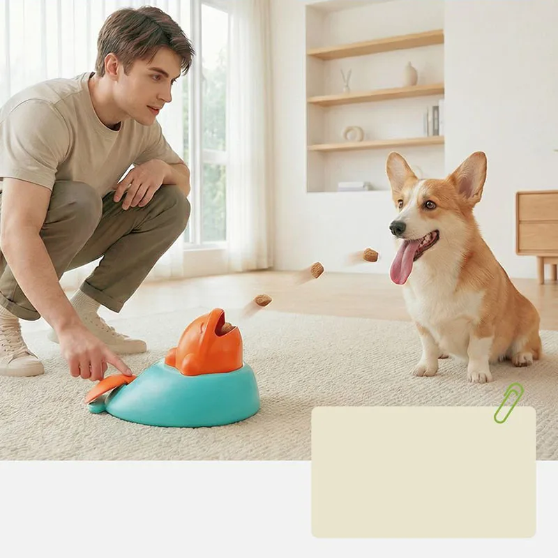 Juguete dispensador de comida para perros interactivo - imagen 5