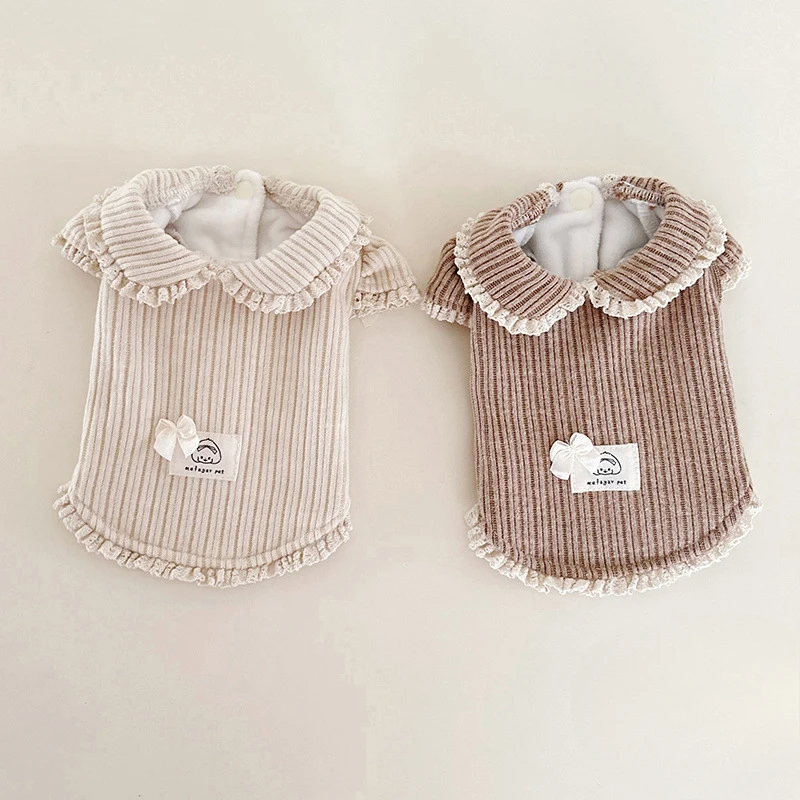 Body elástico para perros pequeños – Jersey de punto suave y transpirable