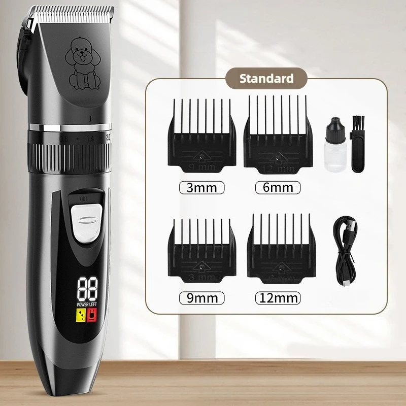 Cortadora de pelo de mascotas de alta potencia, cortadora de pelo para cachorros y perros, máquinas de corte de pelo profesionales para gatos y gatitos, recortadora de cosas para perros y gatos - imagen 5