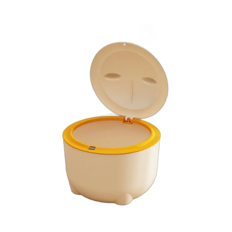 Cubo de basura para excrementos de gatos, lavabo de arena para gatos completamente cerrado, inodoro para gatos, cubo de basura especial, suministros de excrementos - imagen 5