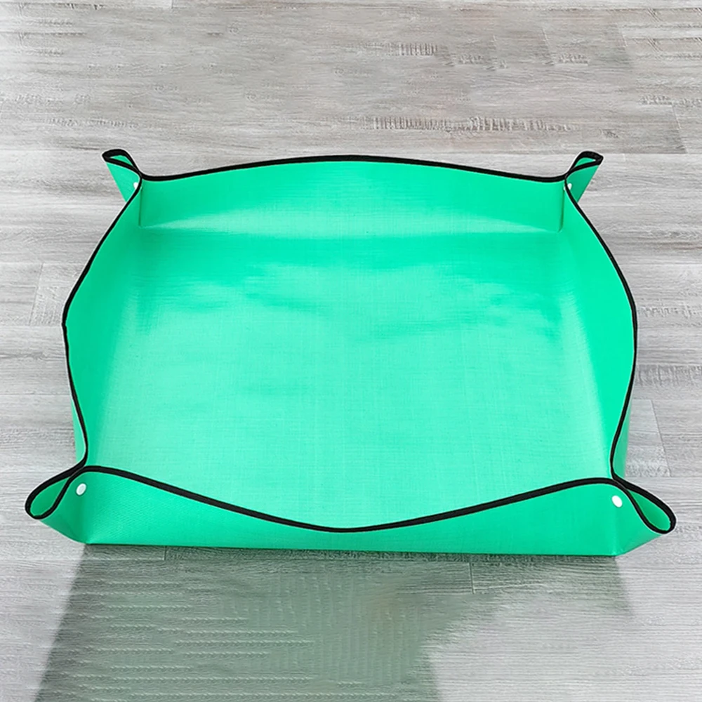 Alfombrilla de plantación para el hogar, suministros de jardinería, almohadilla plegable para macetas, maceta de flores para plantas de jardín, alfombrillas impermeables reutilizables para trasplantar - imagen 5