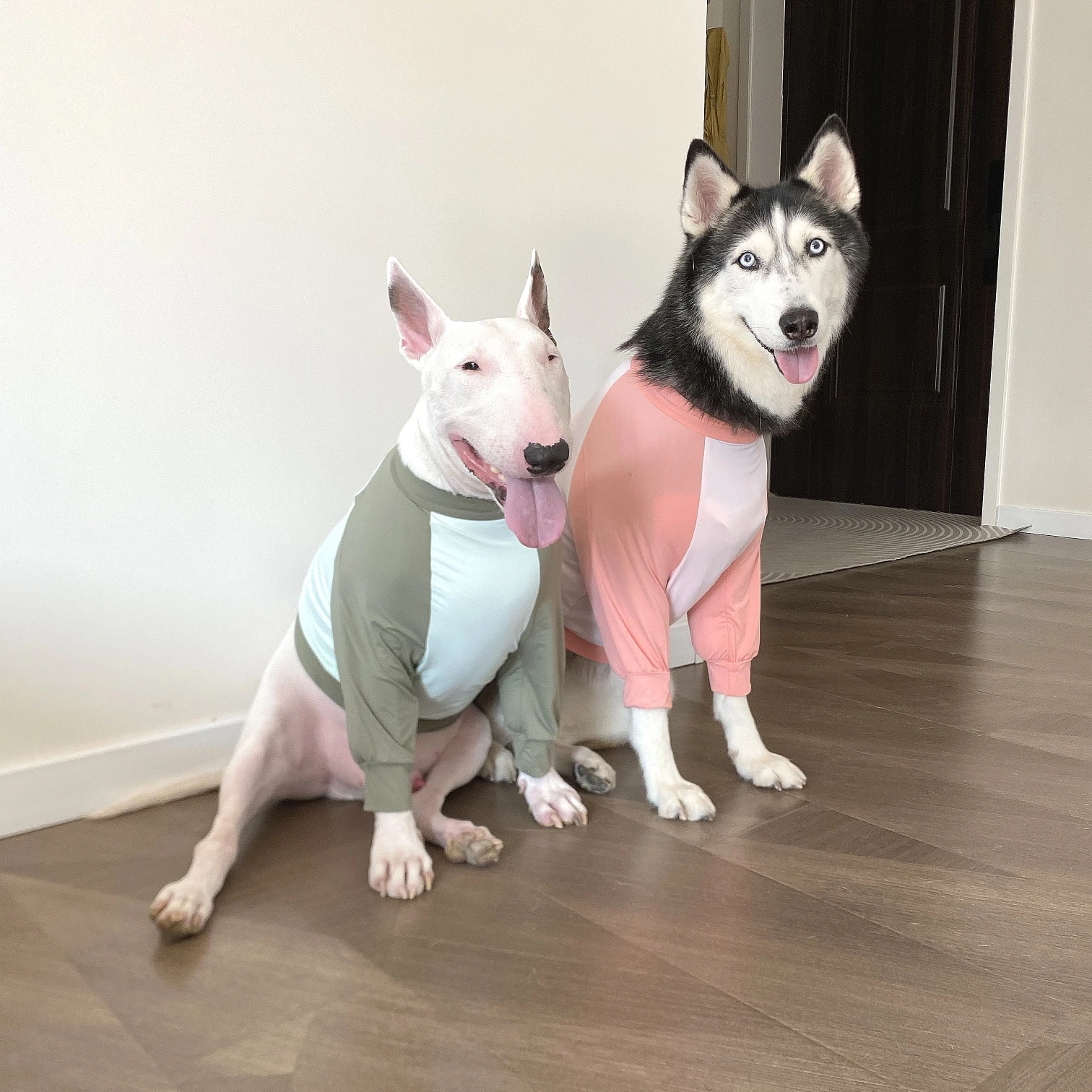 Mono Protector de codo para perro grande, ropa fresca para perro a prueba de sol para primavera y verano, para Schnauzer Corgi Husky Labrador Golden Retriever - imagen 2