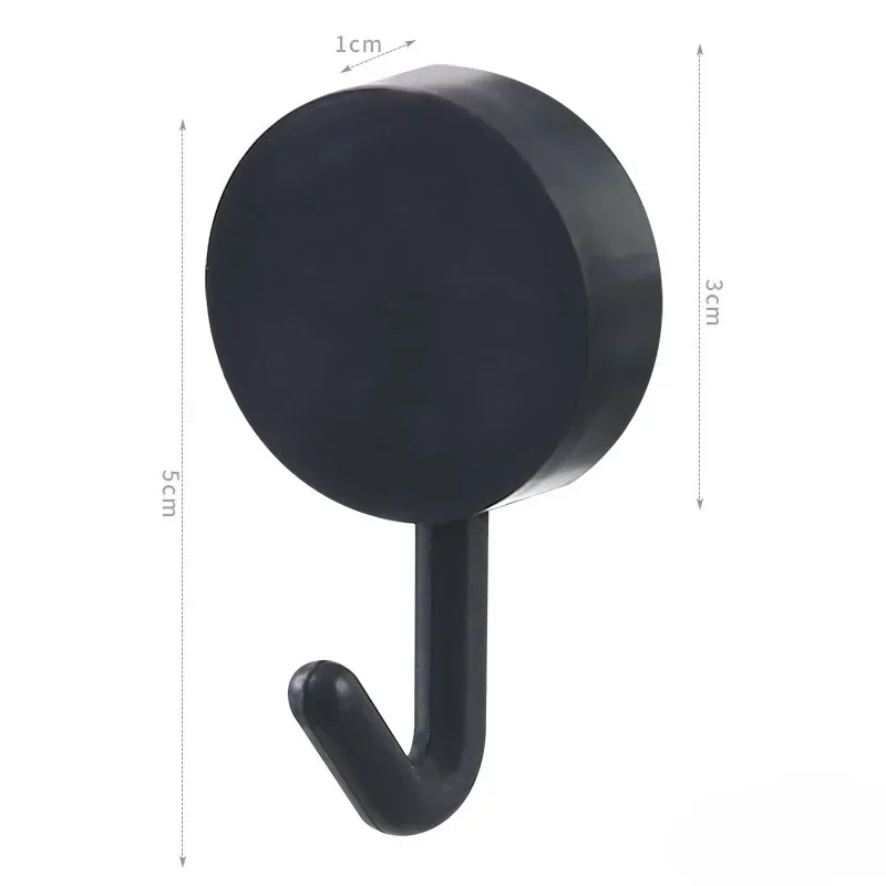 Gancho de pared autoadhesivo, gancho fuerte sin perforación, bolsa para abrigo, puerta de baño, cocina, colgador de toallas, accesorios de oficina, 10 piezas - imagen 5