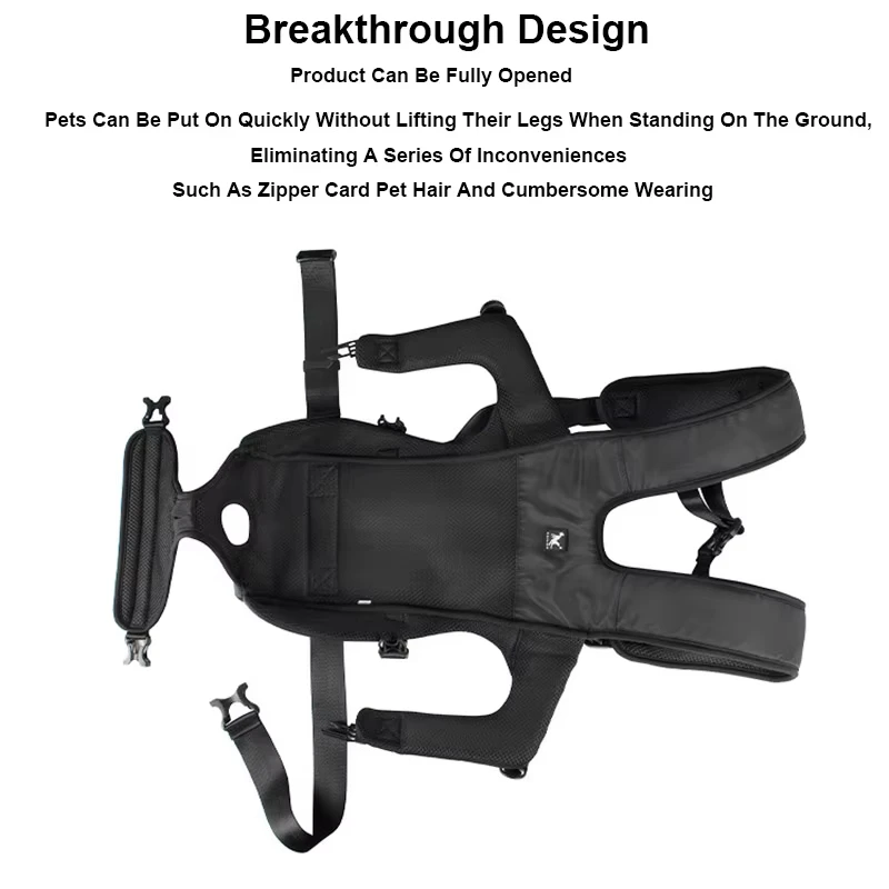 Mochila Para mascotas, bolsa de viaje frontal Para perros y gatos, Mochila Para perros pequeños y medianos, Bulldog, cachorro, Mochila Para Perro - imagen 5