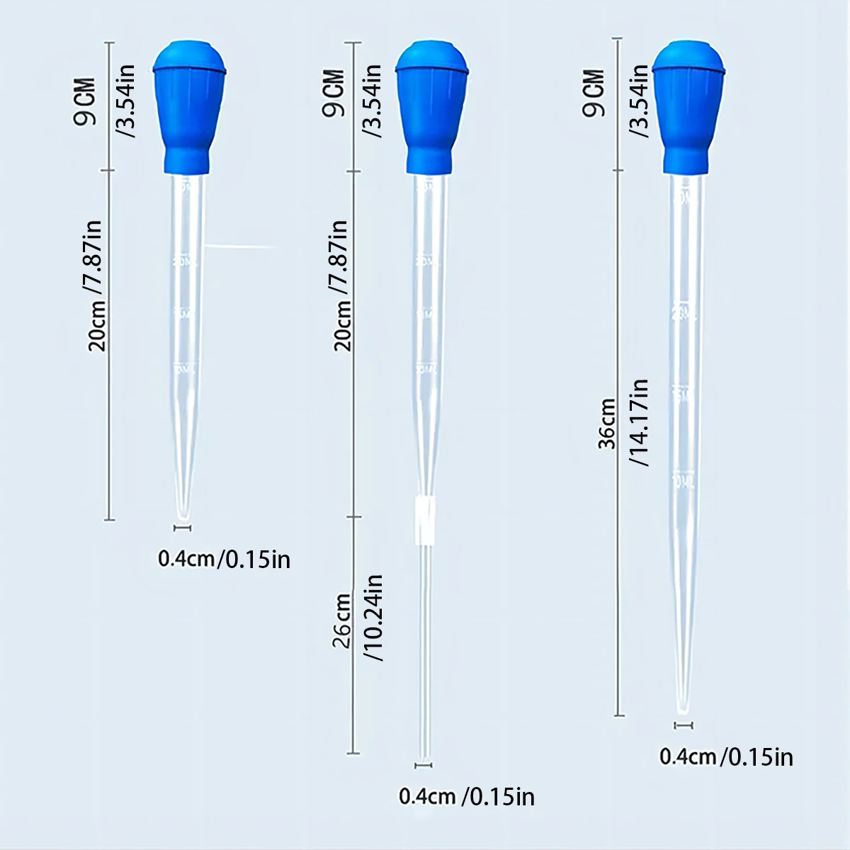 Alargar pipetas, sifón para acuario, aspiradora para pecera, herramienta de limpieza Simple para cambiador de agua de acuario - imagen 2