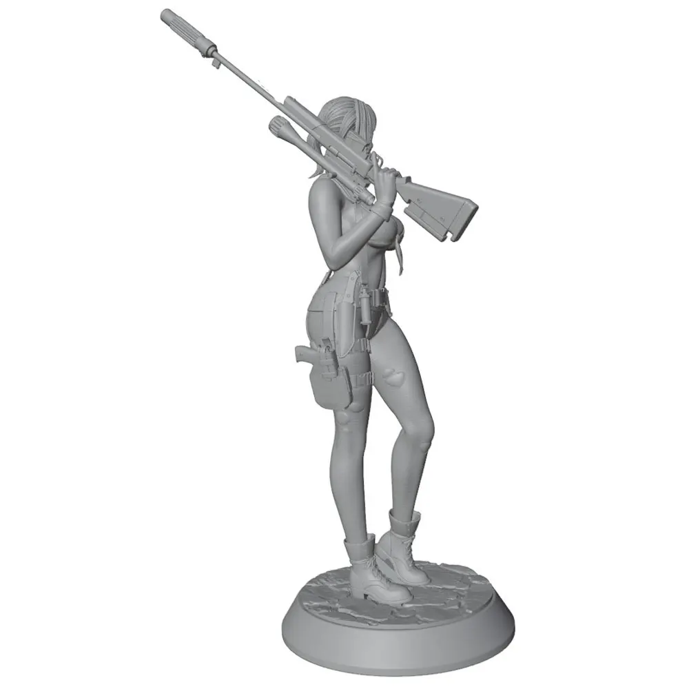 Kit de miniatura GK 1/24 de resina – Modelo para pintar y ensamblar - imagen 5