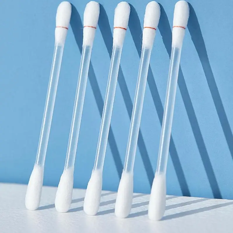 Hisopos de algodón para orejas de perro y gato, limpiador 2 en 1, multiusos, 50 piezas, líquido portátil para limpieza de orejas - imagen 5