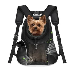 Bolsa de transporte con ventilación para perros pequeños y gatos