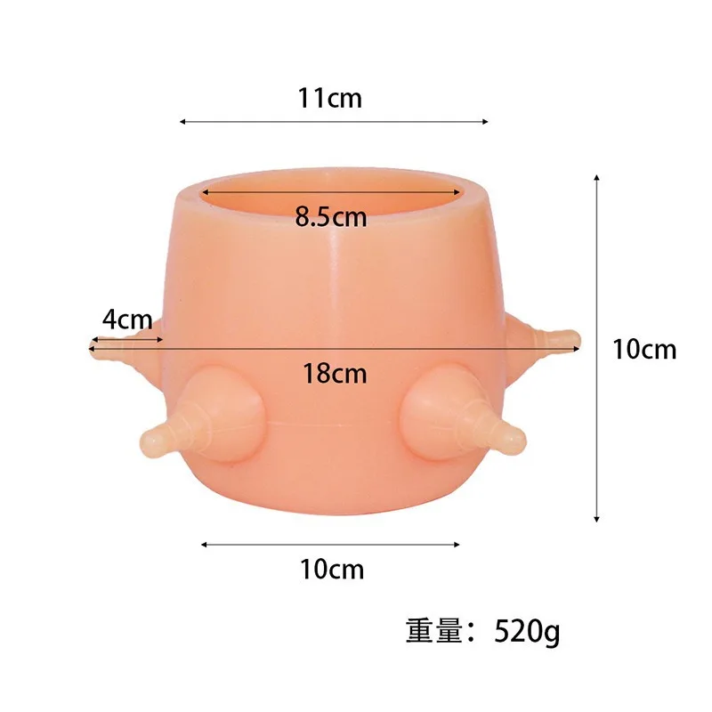 5 mouths hollow base
