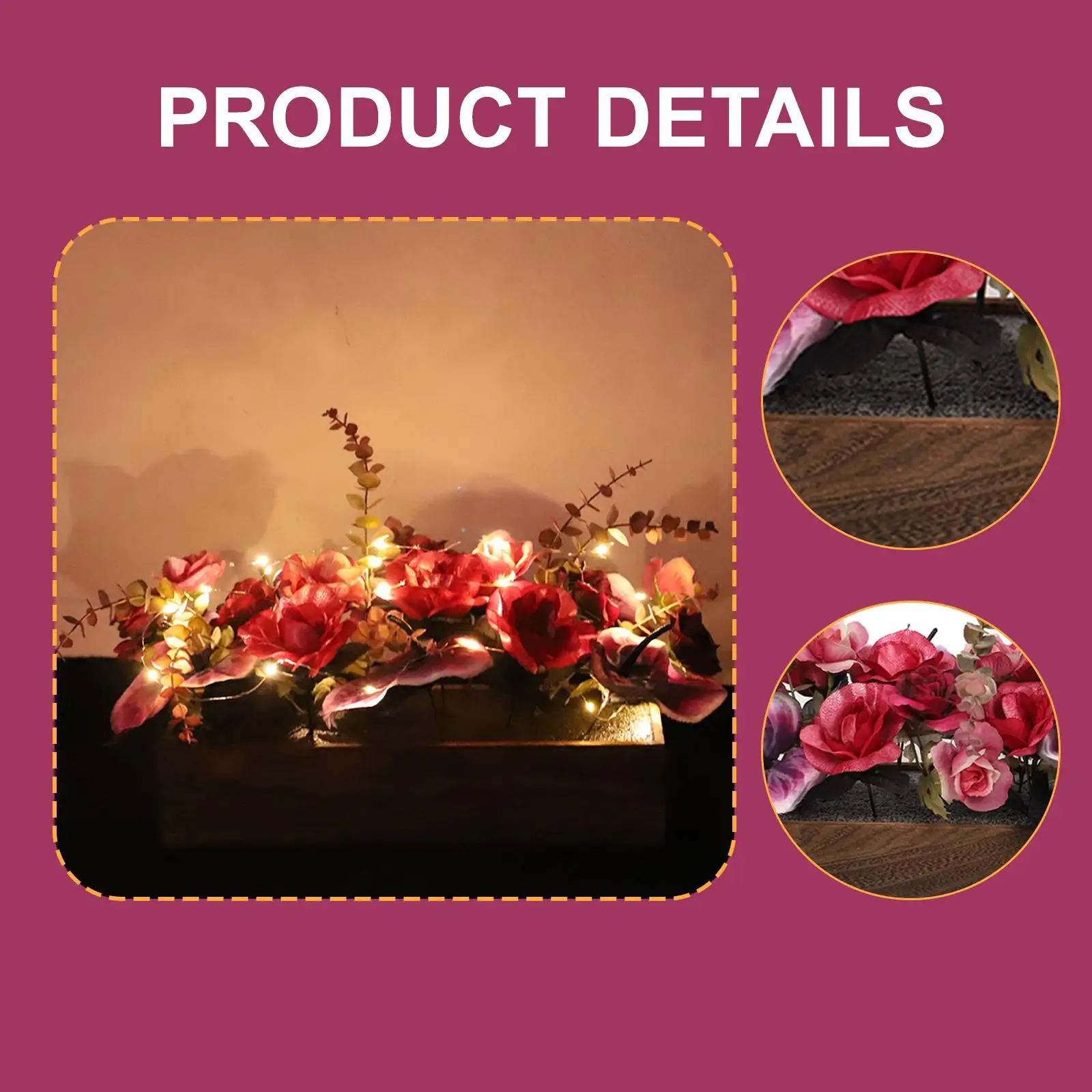 Regalo de flores artificiales en maceta, mini plantas en macetas, flores y vegetación, pequeñas flores artificiales DIY para mesa, dormitorio, manto - imagen 5