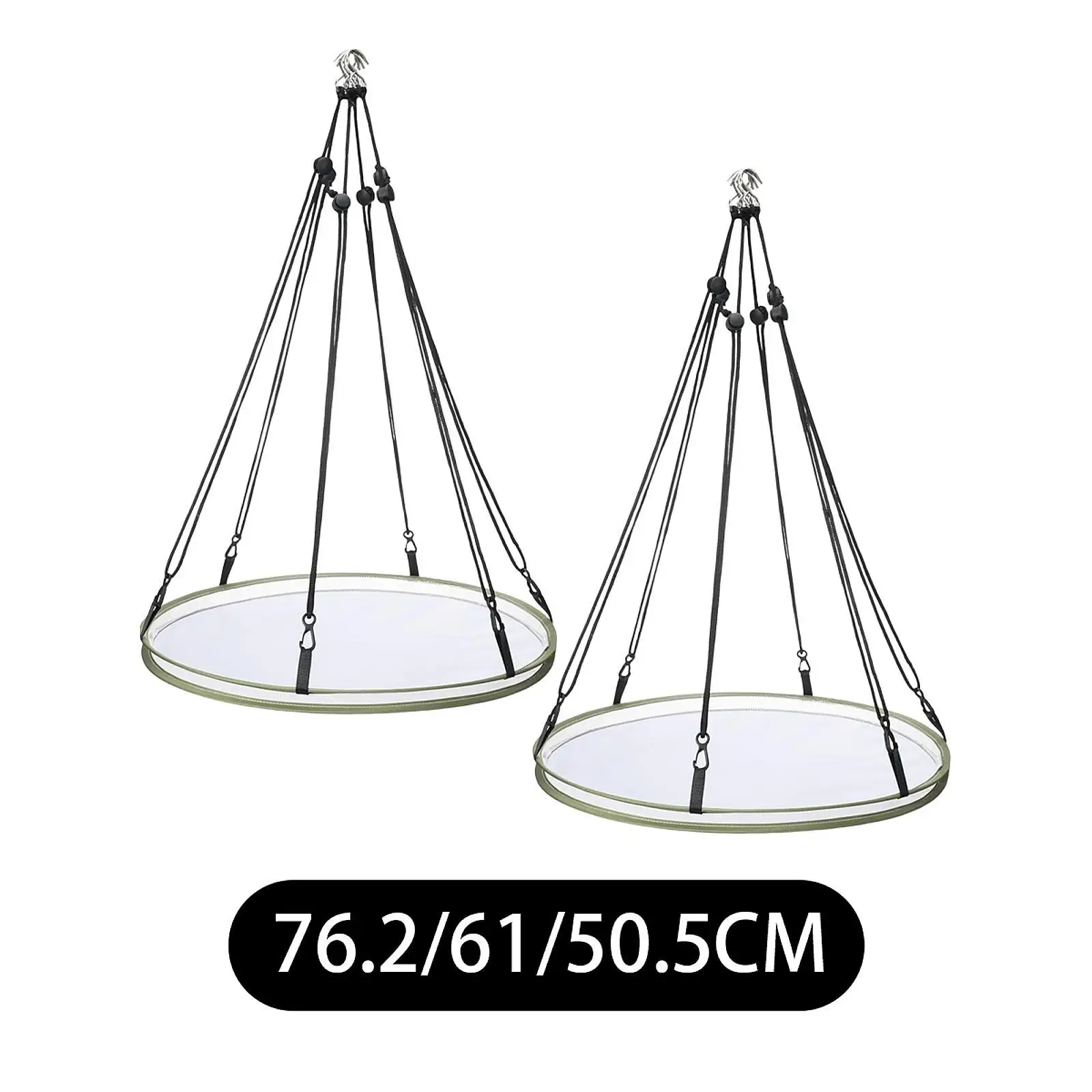 2Pcs Bird Seed Catcher Trays Bee Feeder Convenient Birds Feeding Platform