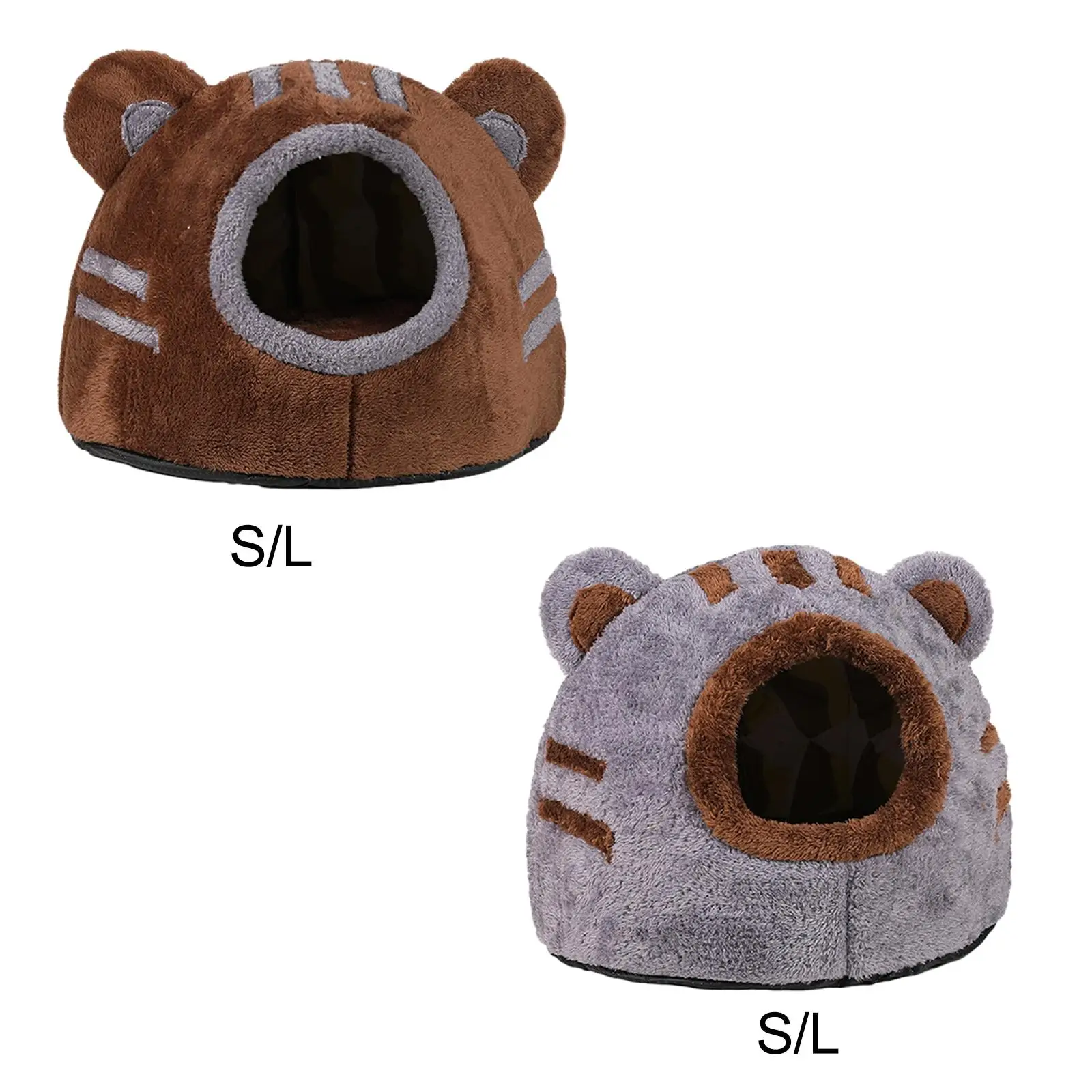 Adorable Cat Nest Bed Cute Pet Beds Soft Universal Breathable Warm Cave