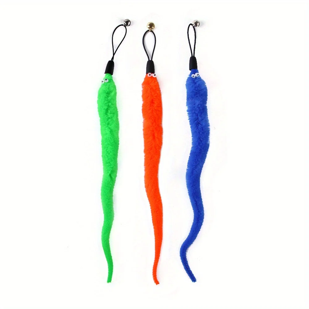 Paquete de 10 juguetes interactivos para gatos, palo para gatos manos libres, juego de gatitos, varita de juguete, ventosa, pájaro/pluma, varita para gatos, juego de juguetes - imagen 3