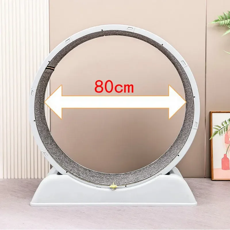 La nueva cinta de correr para gatos es silenciosa y no se obtiene juguete para gatos marco de escalada plástico Fitness deportes gatos rueda para correr - imagen 5