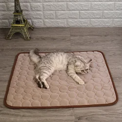 Alfombrilla refrigerante para gatos y cachorros - malla transpirable