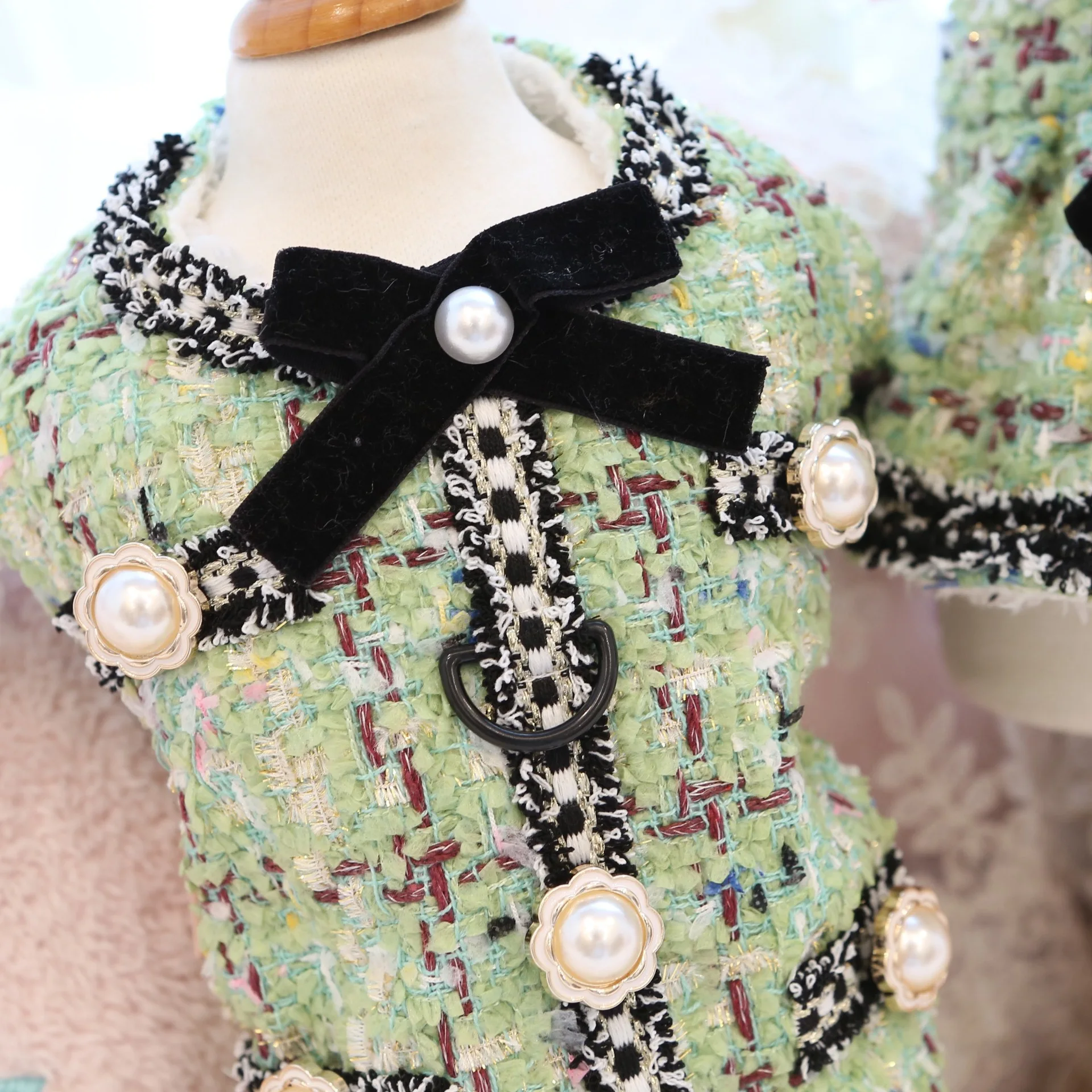 Otoño e Invierno, falda gruesa de princesa para perros, Teddy Bigbear, Pomerania, Yorkshire, Schnauzer, ropa para perros pequeños, productos para mascotas - imagen 3