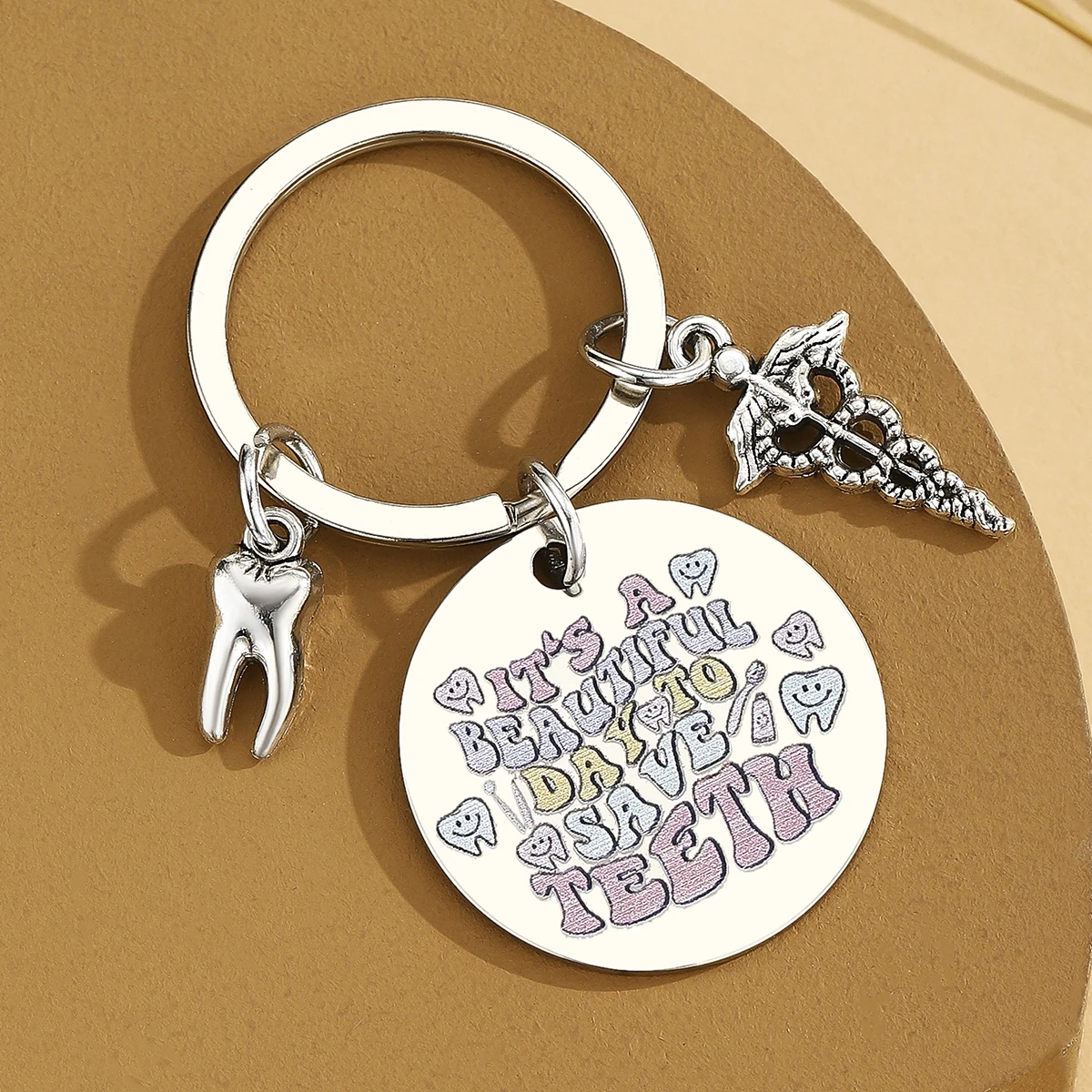 Accesorios de asistente Dental, regalos de higiene Dental, llavero de asistente de dentista, regalos de agradecimiento de dentista - imagen 4