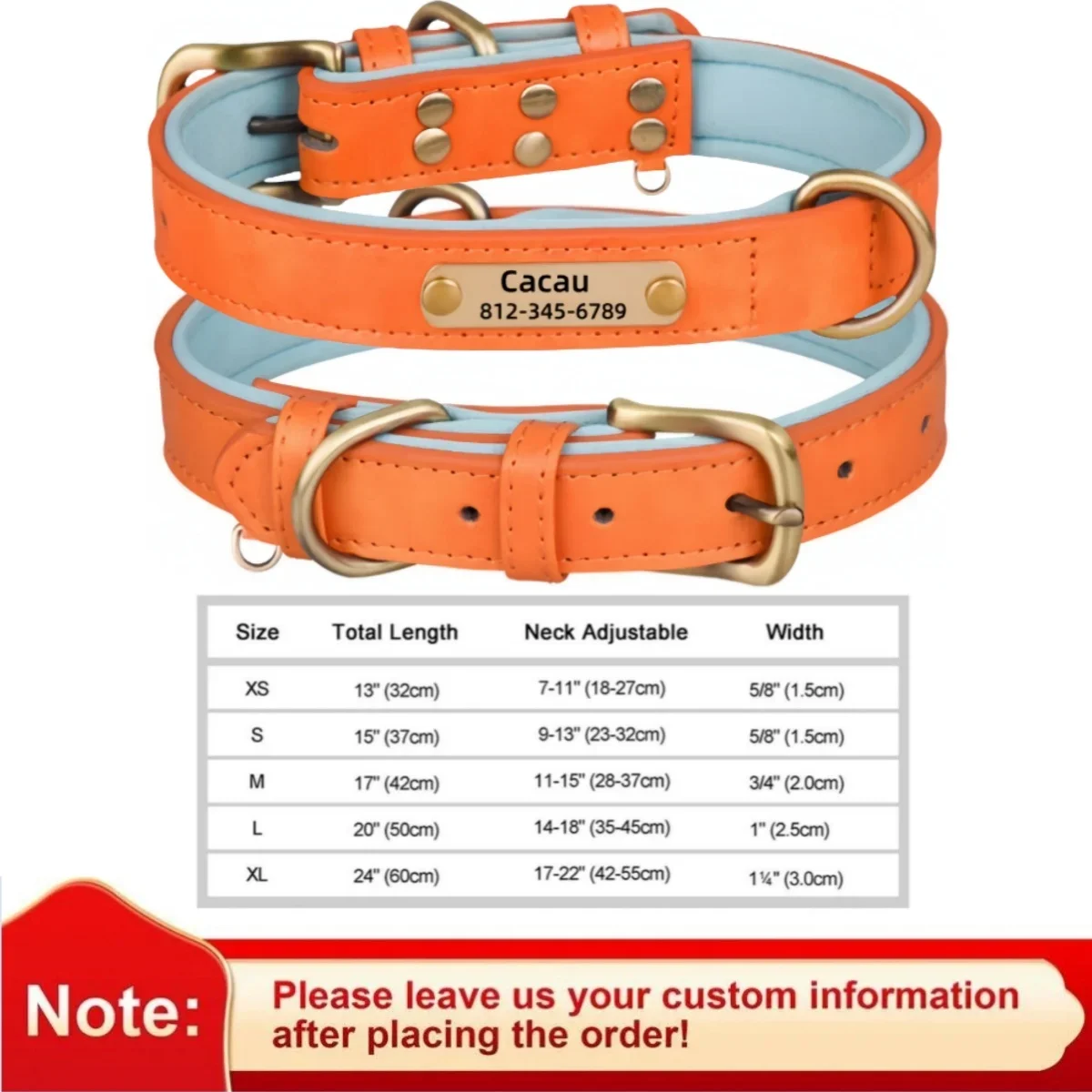 Orange Collars