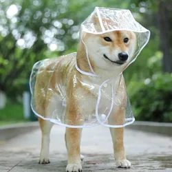 Chubasquero impermeable con capucha para perros pequeños – Antihumedad