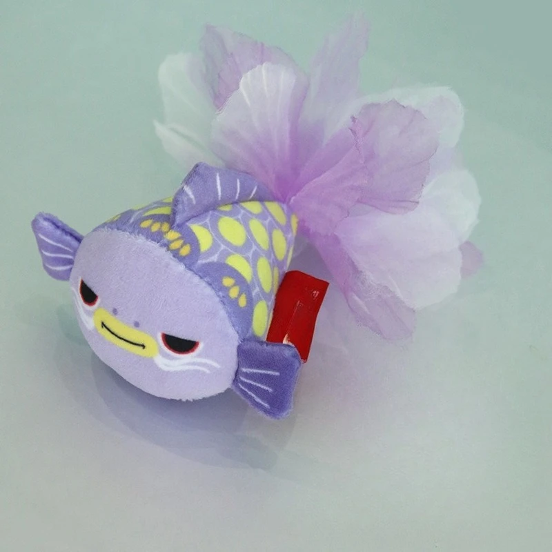 Juguetes para gatos, hierba gatera, sonido de pez, juguetes para mascotas con campana, juguete interactivo para gatos, rechinar los dientes, gato, gatito, juguetes con hierba gatera - imagen 5