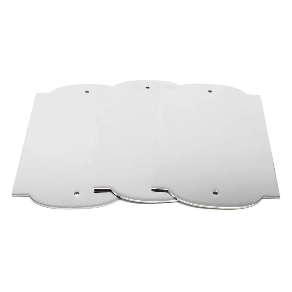 100 Uds. Placa de Metal de acero inoxidable, etiqueta colgante, espejo, decoración del hogar, Collar para mascotas, accesorios, colgante de gato, venta al por mayor - imagen 3