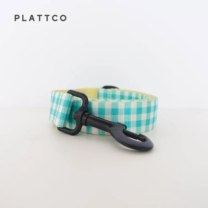 Correa para collar de perro PLATTCO diseñada para GRASS PLAID grande, mediano y pequeño combina inteligentemente con hebilla de plástico y aleación de zinc PDC306 - imagen 3
