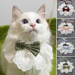 Collar lazo decorativo para gatos y perros – Accesorio elegante