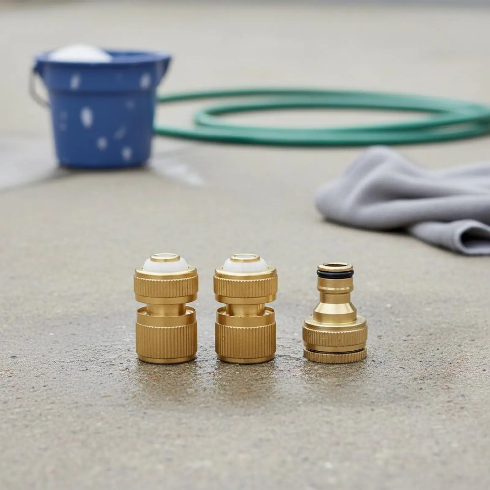 Conector de manguera de liberación rápida para bañar gatos y perros - imagen 4