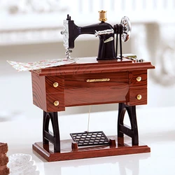 Máquina cosedora miniatura antigua – Adorno para dueños de mascotas