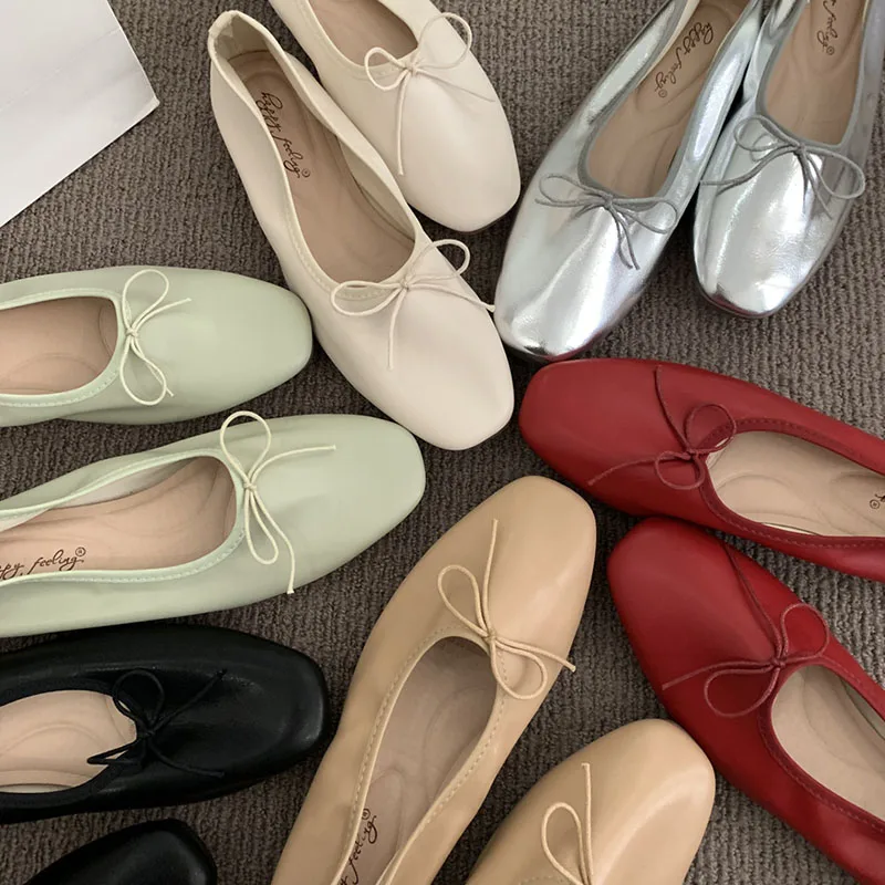 Bailarinas con lazo de mariposa para perro mini - Calzado suave - imagen 5