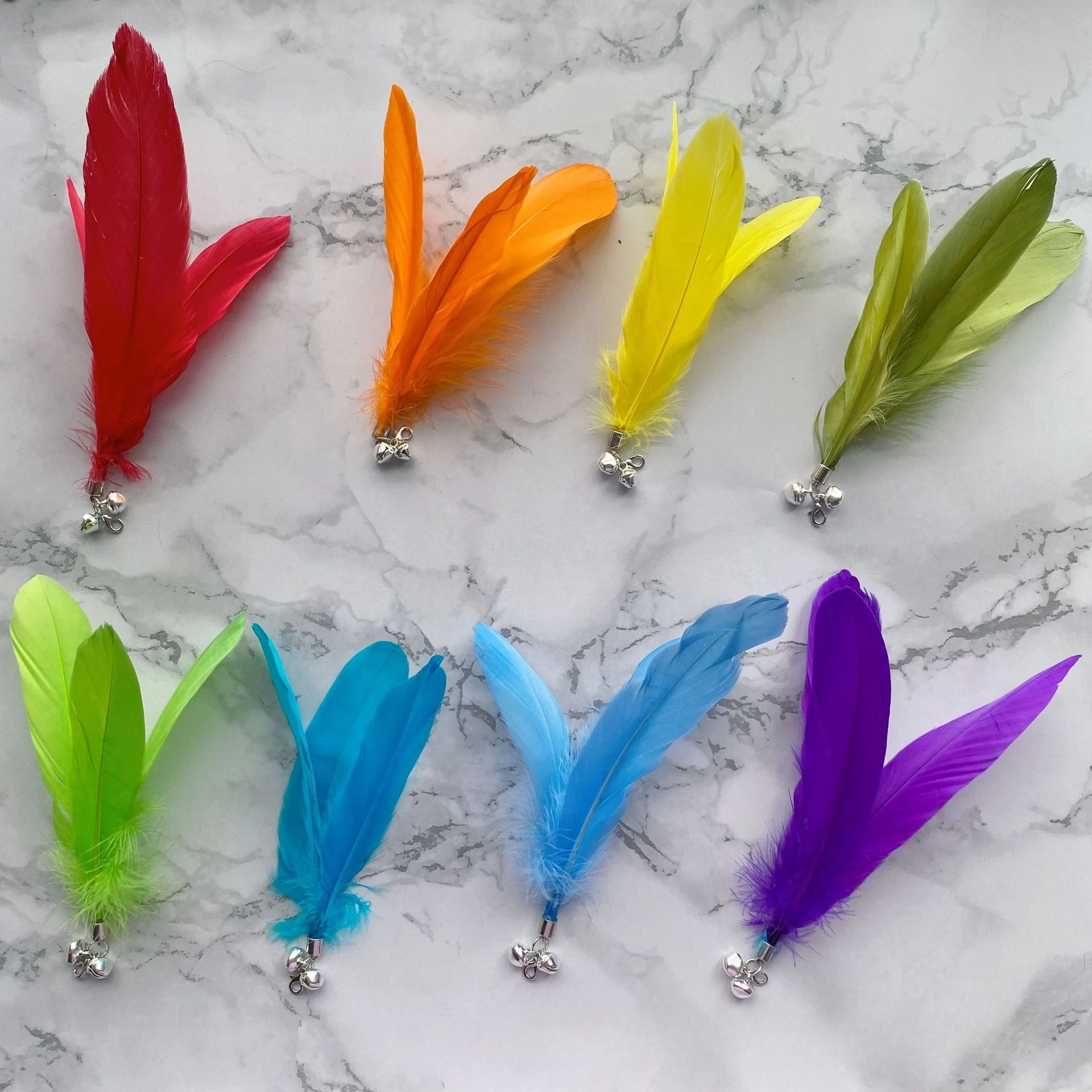 Cabezales con plumas para varita interactiva de gato – Recambios - imagen 3