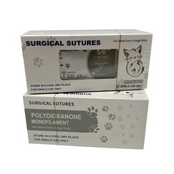 Sutura PDO para gatos y perros – Aguja redonda 3/8