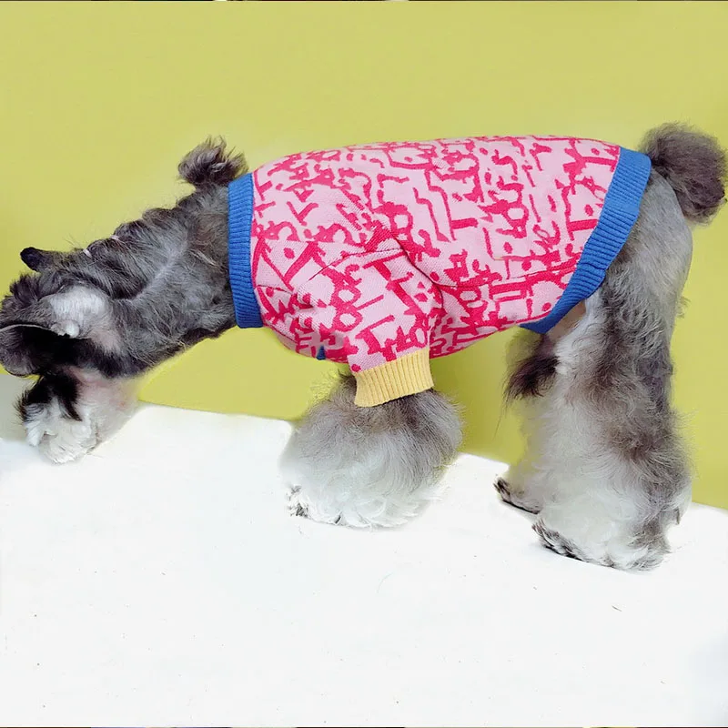 Jopet-ropa de moda para mascotas, abrigo de invierno, suéter para perros pequeños y medianos, ropa para mascotas Schnauzer Corgi - imagen 2