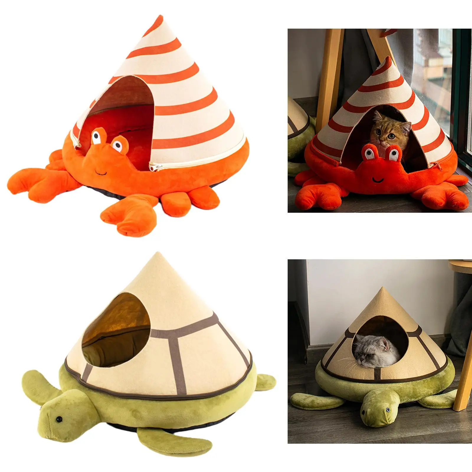 Cat House Nest Kennel Accessories Comfortable Removable Washable Pet Cat Bed Cat House Nest Kennel Accessories Comfortable Removable Washable Pet Cat Bed