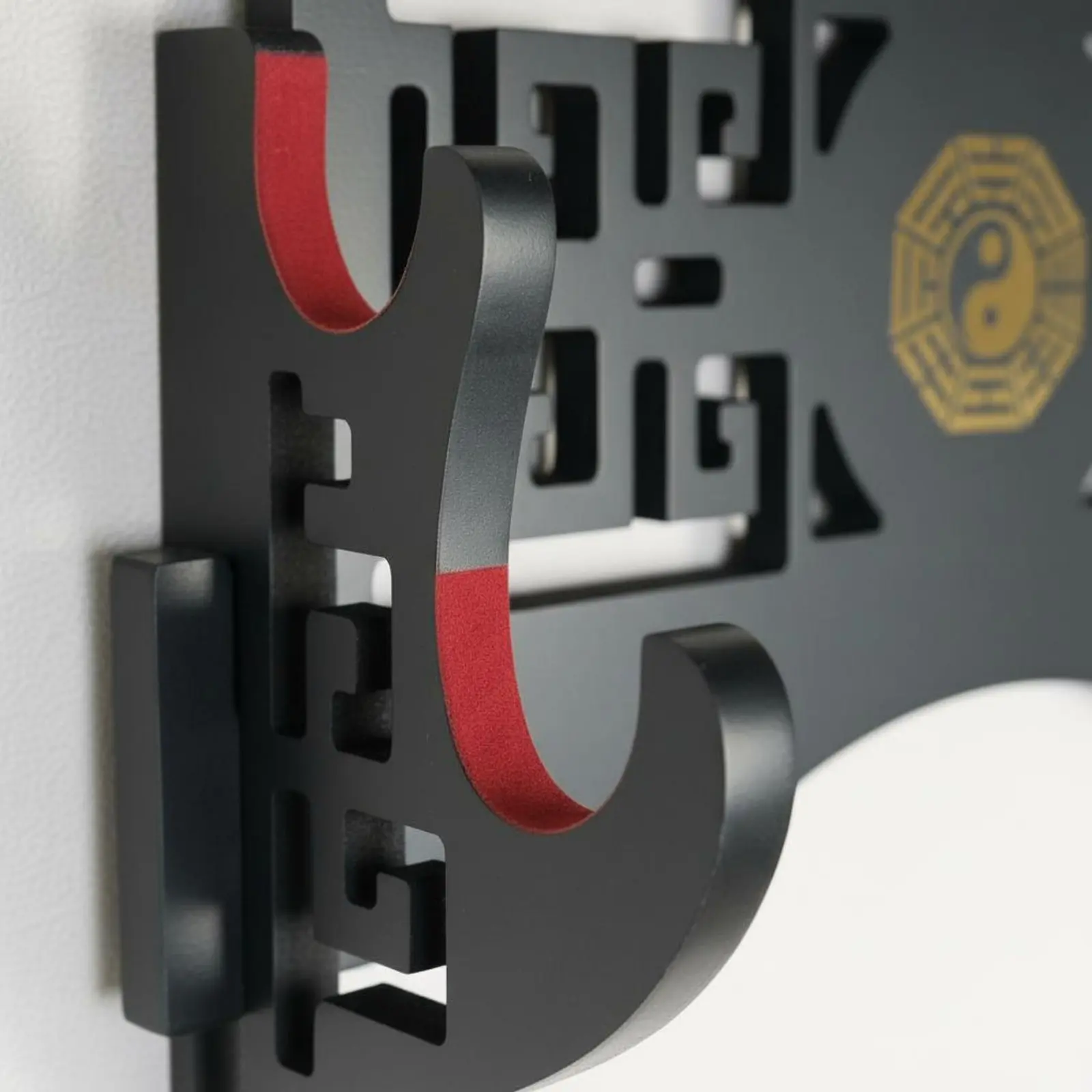 Soporte de pared de fieltro para gatos, fácil montaje y diseño oriental - imagen 2