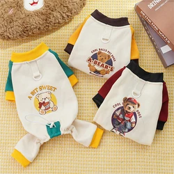 Sudadera térmica con oso para perros y gatos – Ideal para Chihuahua
