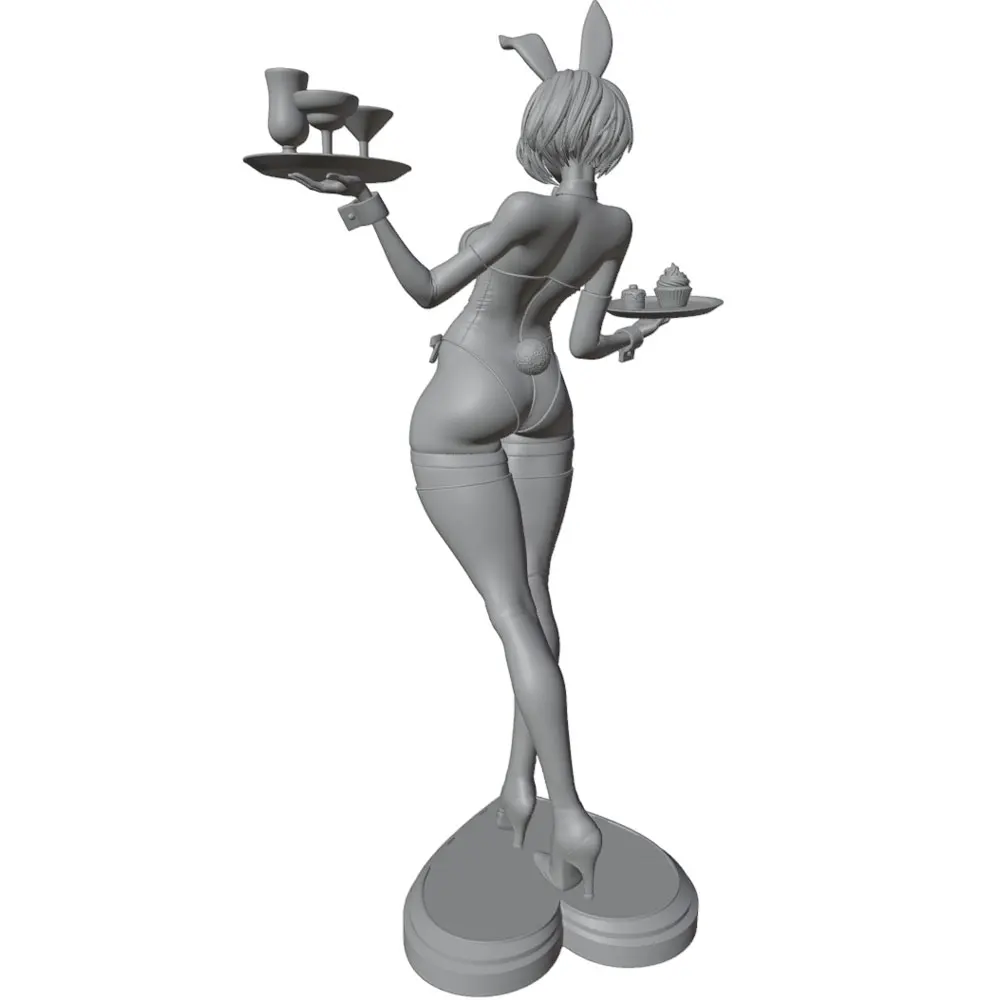 Figura resina anime adulto sin montar ni pintar – Estatua chica sexy - imagen 5
