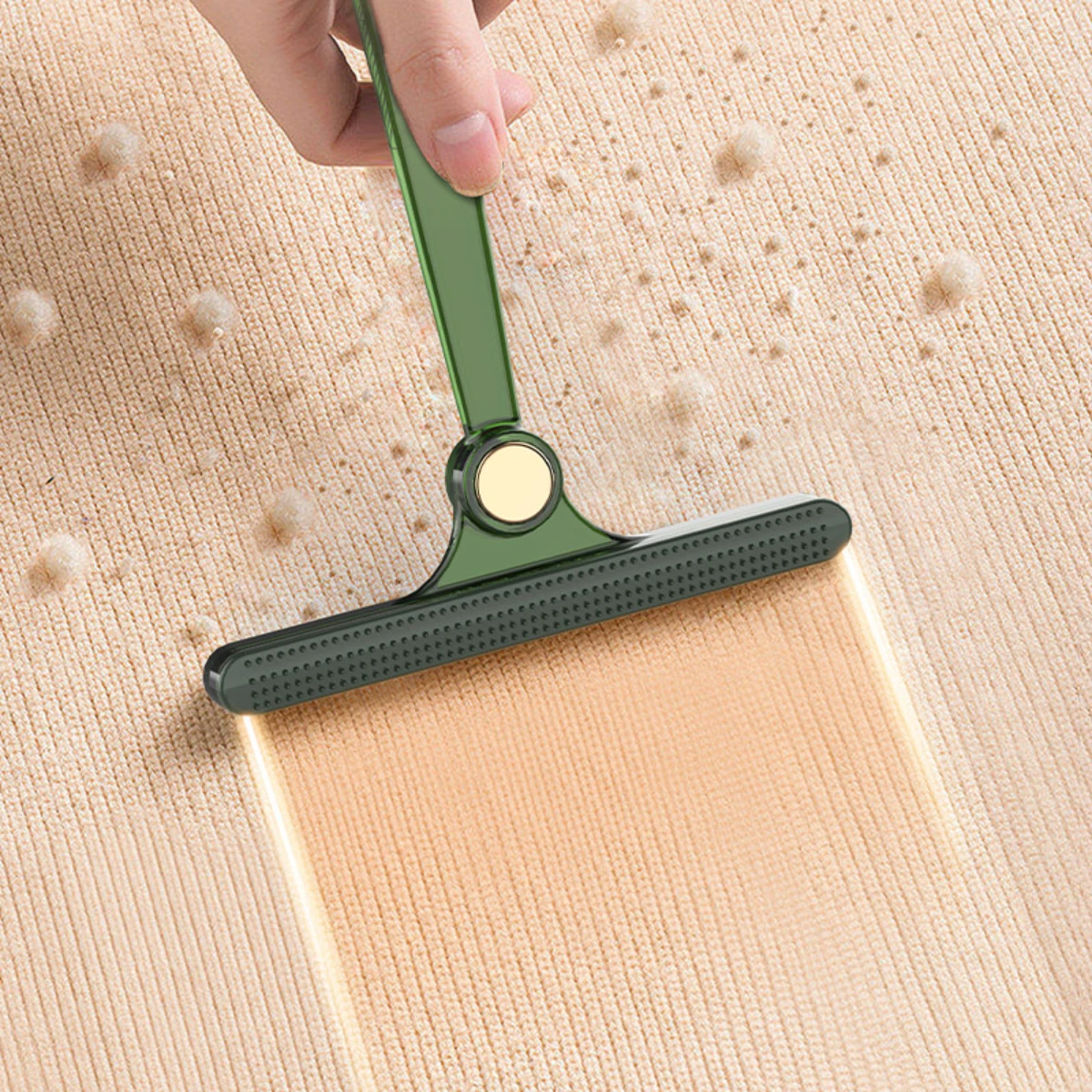 Raspador de mano para depilación de mascotas, alfombra, lana, abrigo, cama, sofá, cepillo de limpieza de pelo de perro - imagen 2