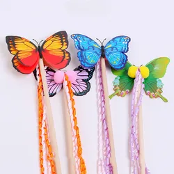Caña con pluma para gatos – Juguete interactivo