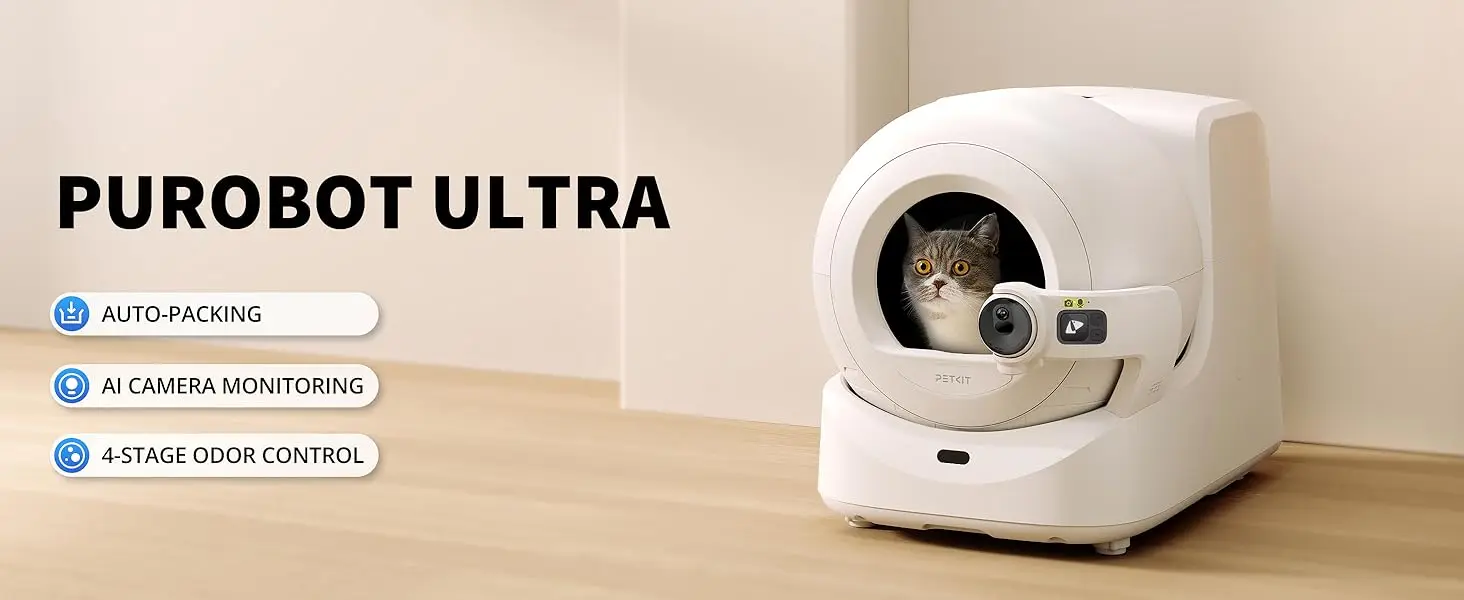 PETKIT Purobot Ultra en uso