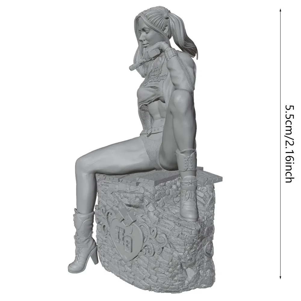 Figura de resina miniatura sin pintar para coleccionistas - imagen 2