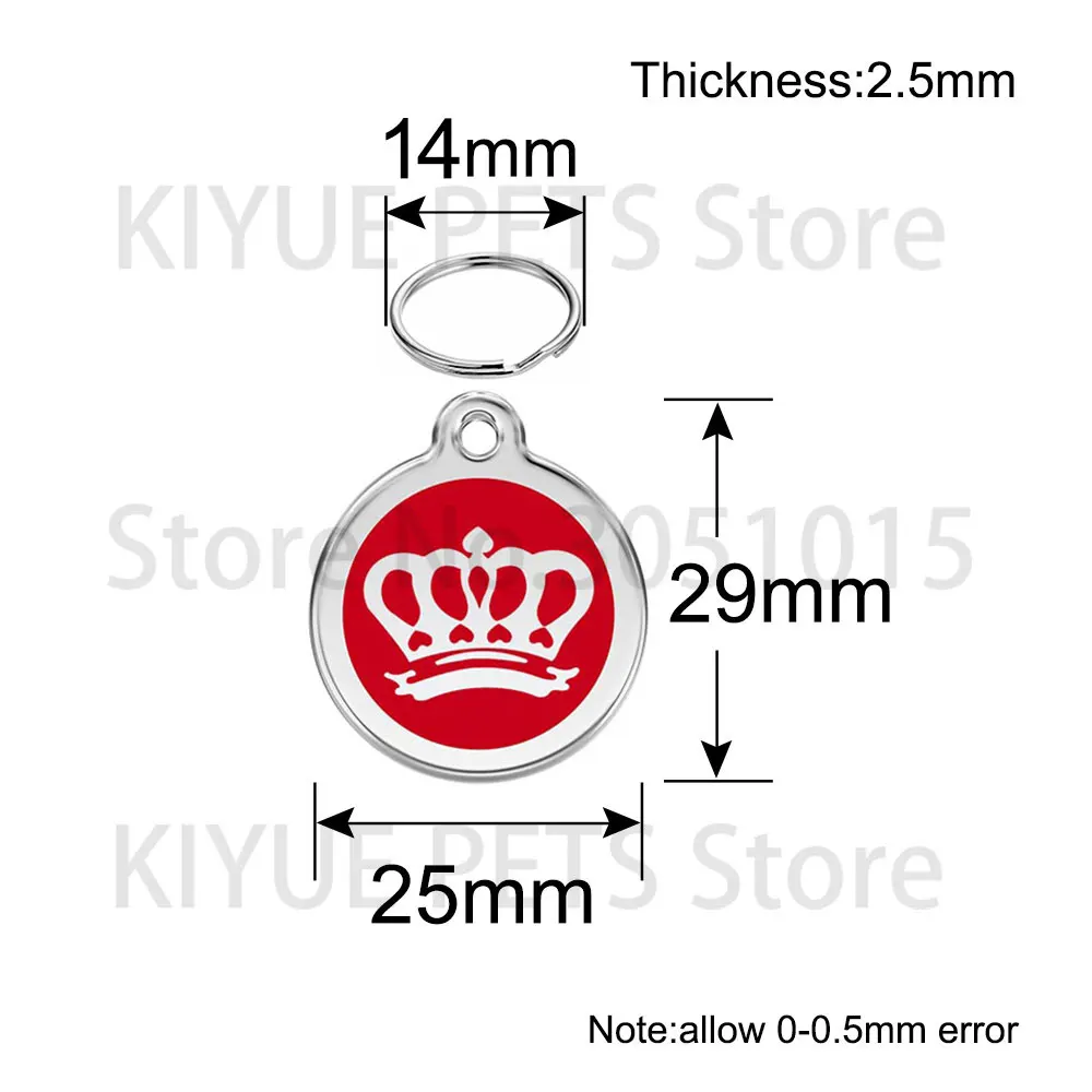 Colgante rojo KIYUE para collar