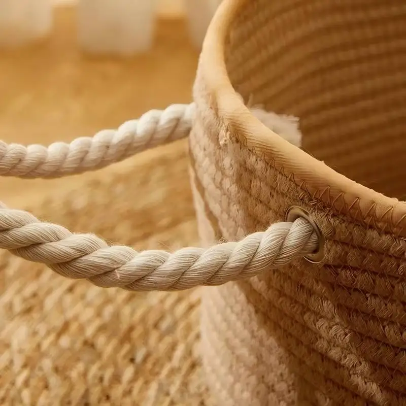 OUZEY Cama para Gato, Camas para Gato tejidas a mano de ratán, Cómodas Cestas para Dormir, resistentes al desgaste y a los arañazos, Nesk para Gato - imagen 5