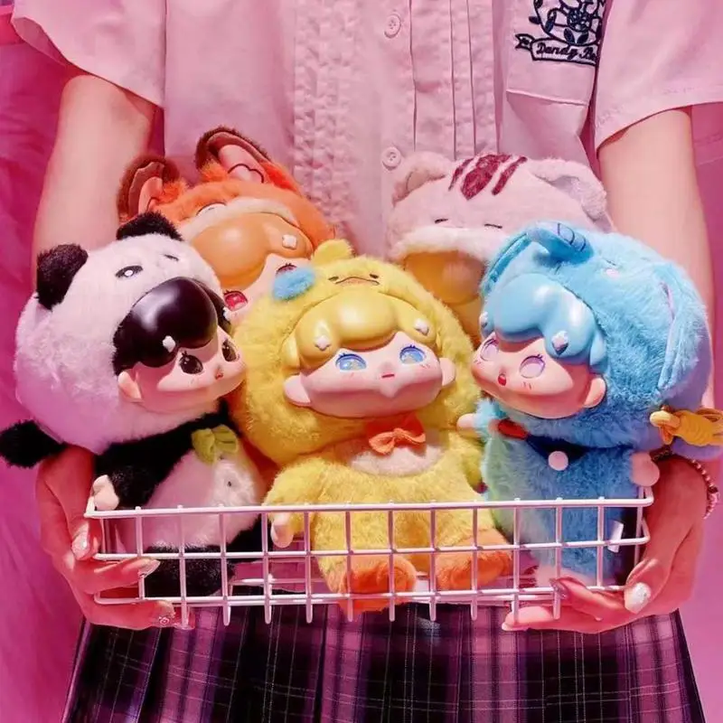 Bolsa de muñeco de peluche de Anime, pijama de Animal de dibujos animados, modelo de figura coleccionable, juguete creativo divertido para Navidad y Año Nuevo - imagen 3