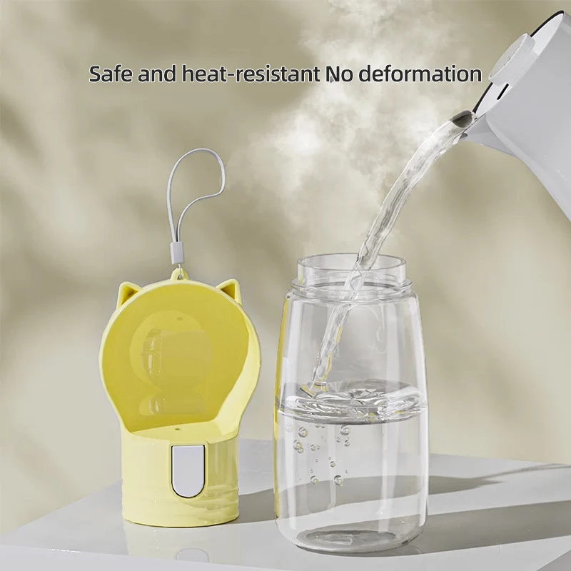 HOOPET-taza de agua para exteriores para perros, dispensador de agua portátil para mascotas, botella de agua para perros, taza para caminar, bebida al aire libre para cachorros, alimentación al aire libre - imagen 2