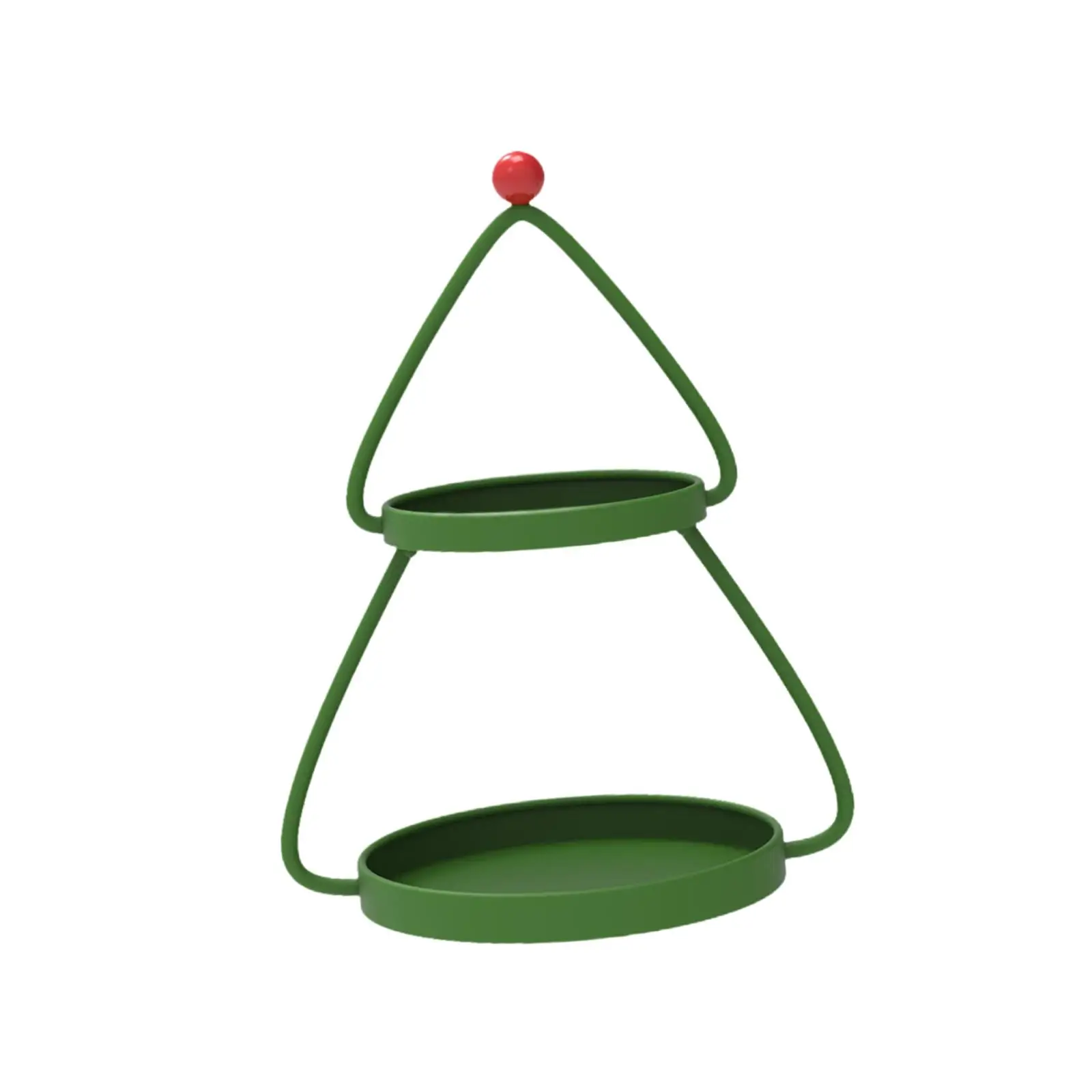 Bandeja para servir de 2 niveles, suministros para fiestas limpios de magdalenas, soporte de exhibición para postres, estante organizador para dormitorio, Hotel y baño - imagen 4