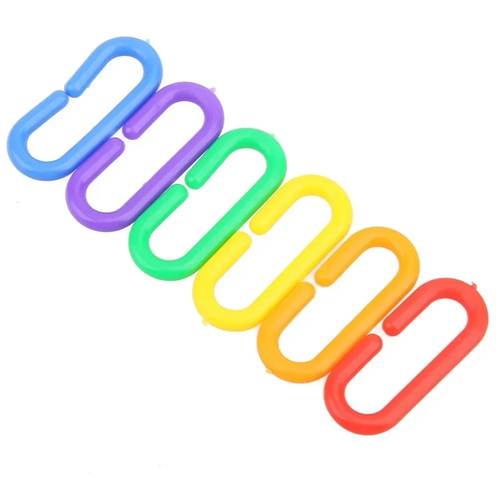 100 unids/set loro masticar juguetes de plástico - imagen 2