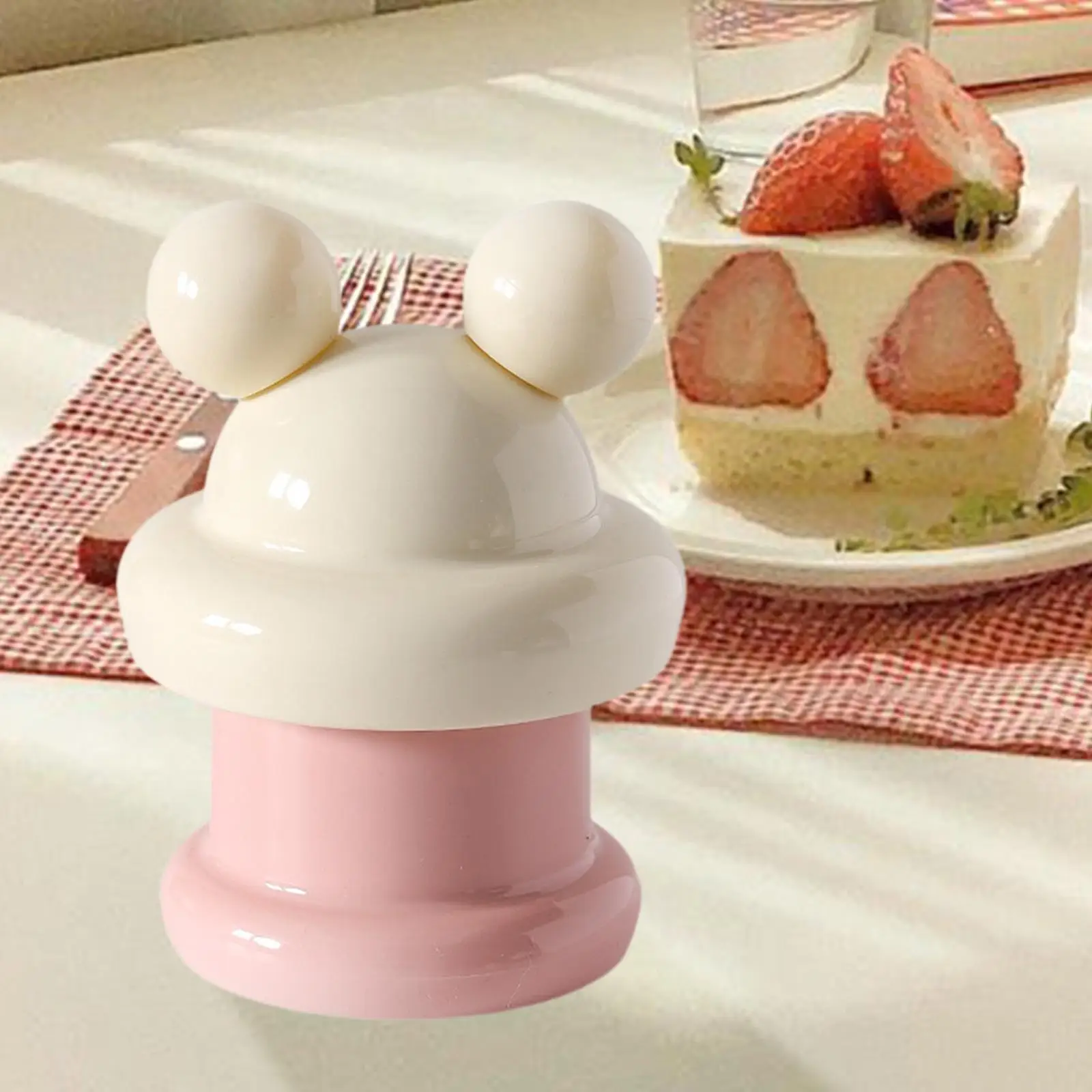 Toothpick Holder Portable Decorative Dustproof Multipurpose Floss Pick Cotton Swab Storage Tank for Cafe Dining Room Kitchen